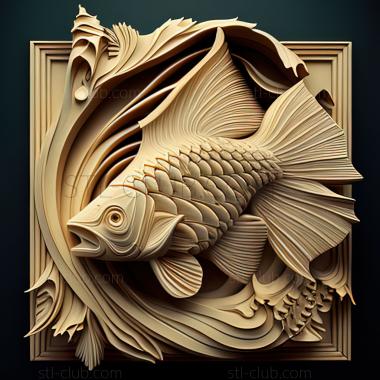 3D model st Shterby s shell fish (STL)